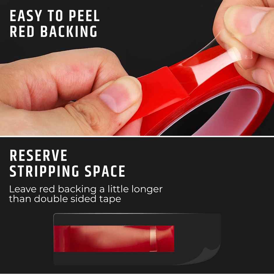 Robustt Robustt Red Ds Tape 10m - 18Mm | Pack Of 2