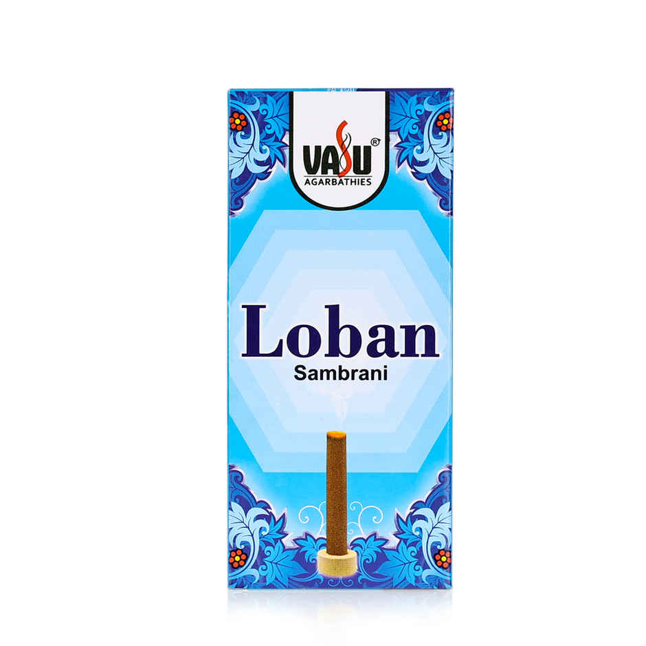 Cycle Pure Vasu Loban Tower Sambrani | Made With Wood Powders, Resin & Benzoin