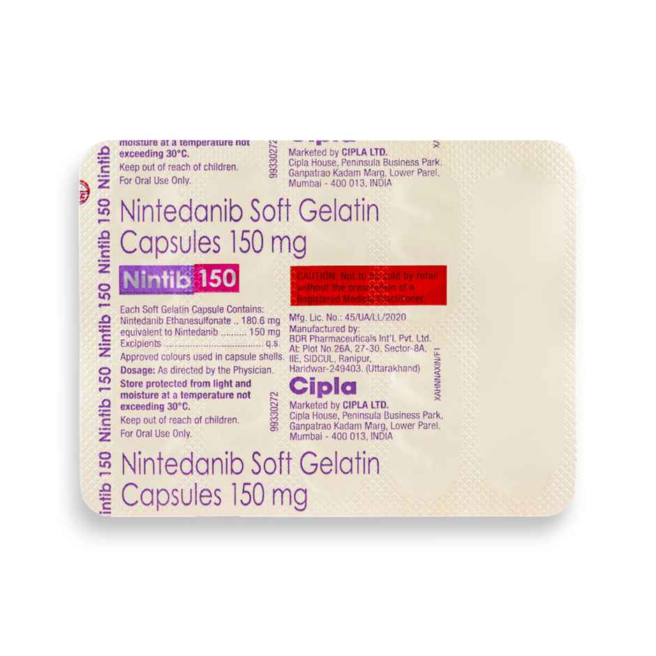 Nintib 150 Soft Gelatin Capsule