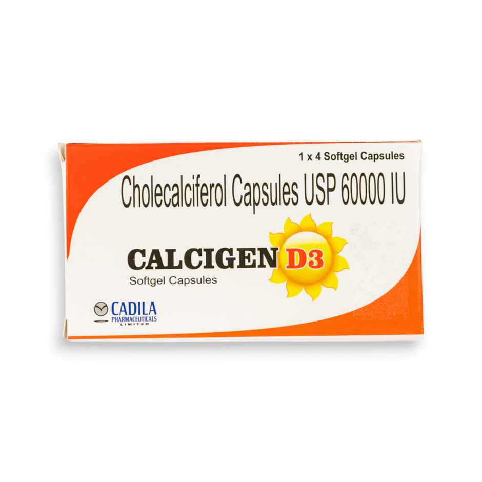 Calcigen D3 Vitamin D3 Capsule