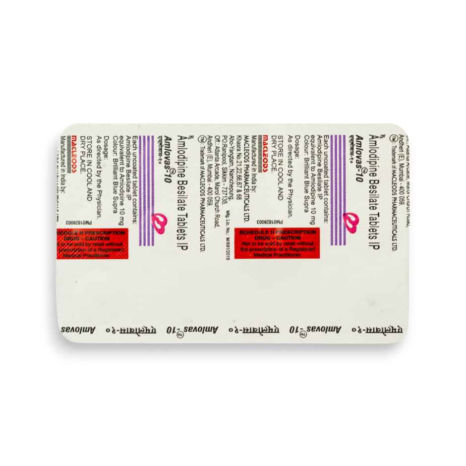 Amlovas-10 Tablet