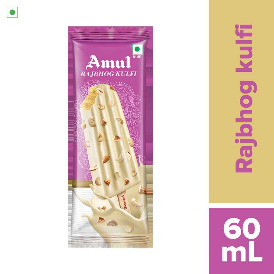 Amul Kulfi Raj Bhog Ice Cream Stick