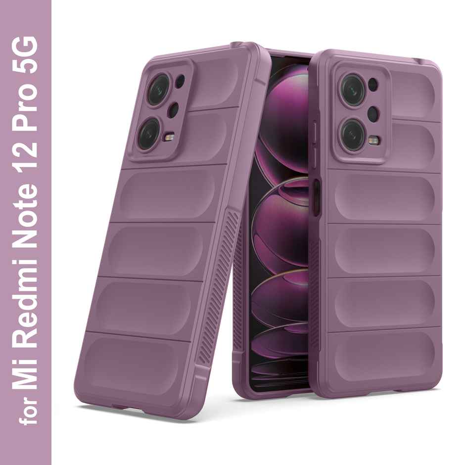 Zapcase Back Cover for Redmi Note 12 Pro 5G | Magic-Lavender