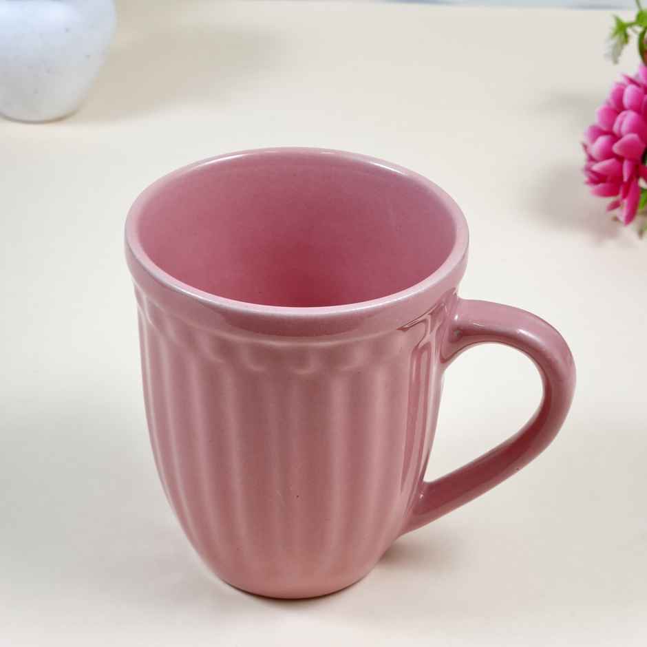 OGGN Ceramic Coffee,Tea,Milk Mug - 280 ml | Peach
