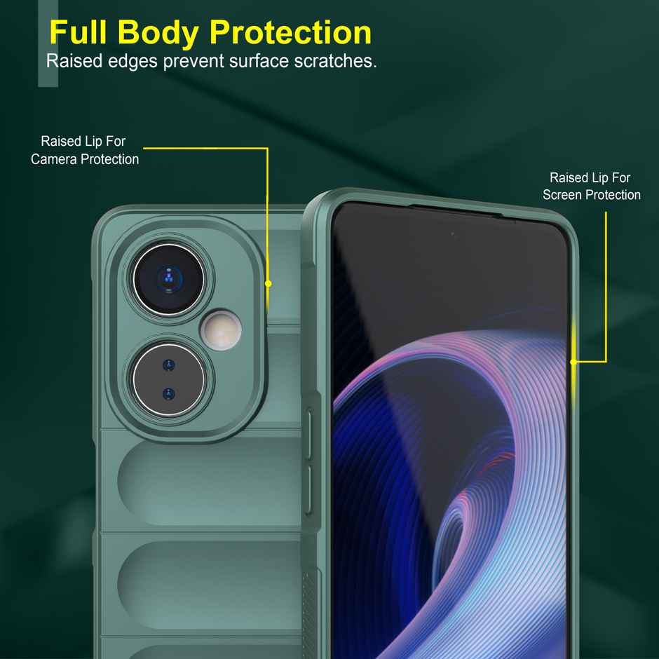 Zapcase Back Cover for OnePlus Nord CE 3 Lite 5G | Magic-DarkGreen