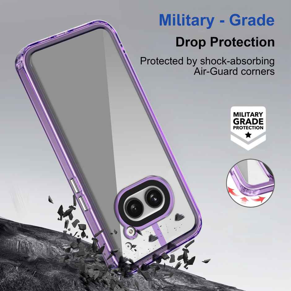Zapcase Back Cover for Nothing Phone 2A 5G | Space-Purple