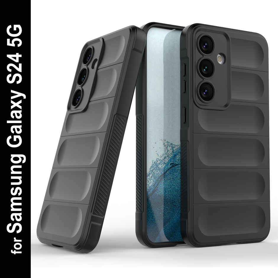 Zapcase Back Cover for Samsung Galaxy S24 5G | Magic-Black
