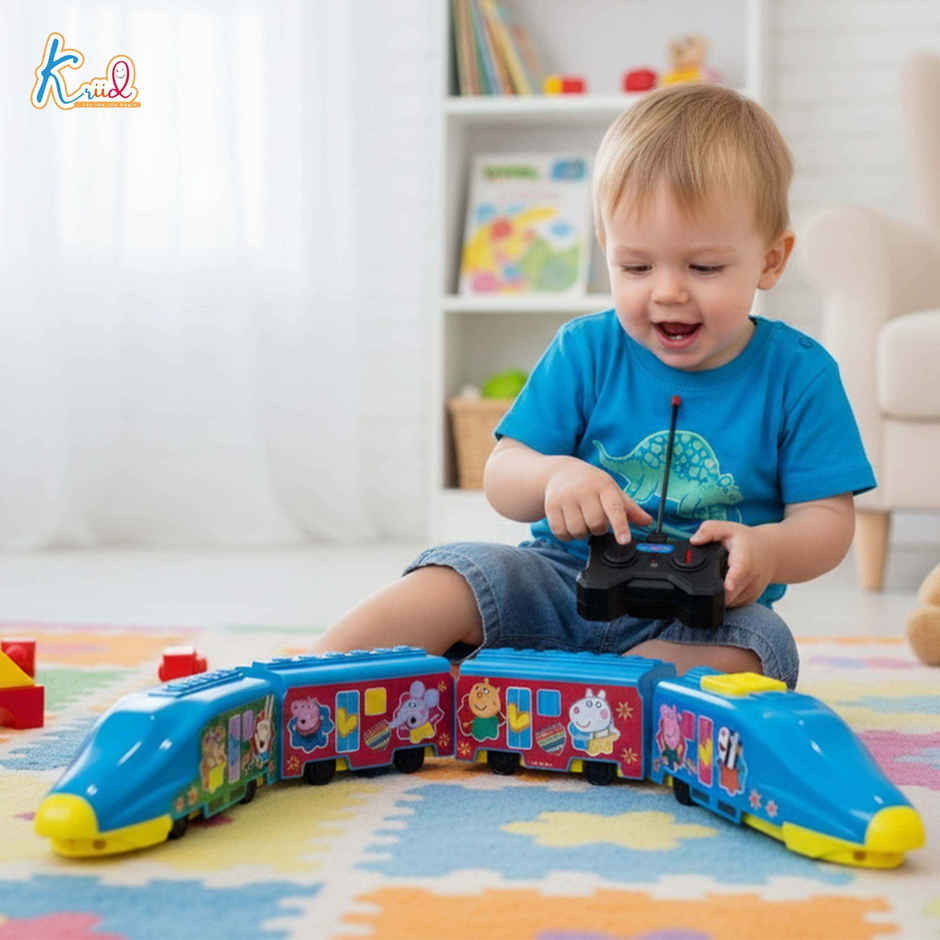Kriiddaank Remote Control Train Peppa
