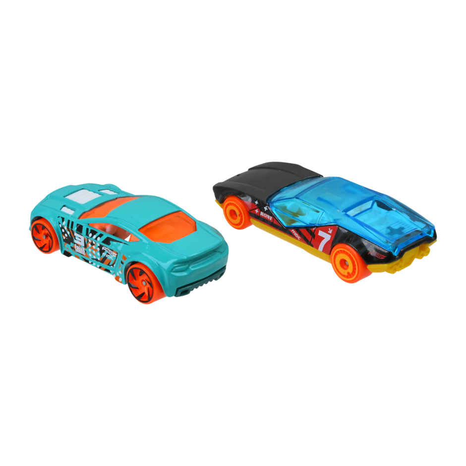 Hot Wheels 2-Car Pack of 1:64 Scale VehiclesTheme-JBK01