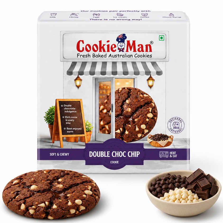 CookieMan Double Choco Chip Soft Dessert Cookie