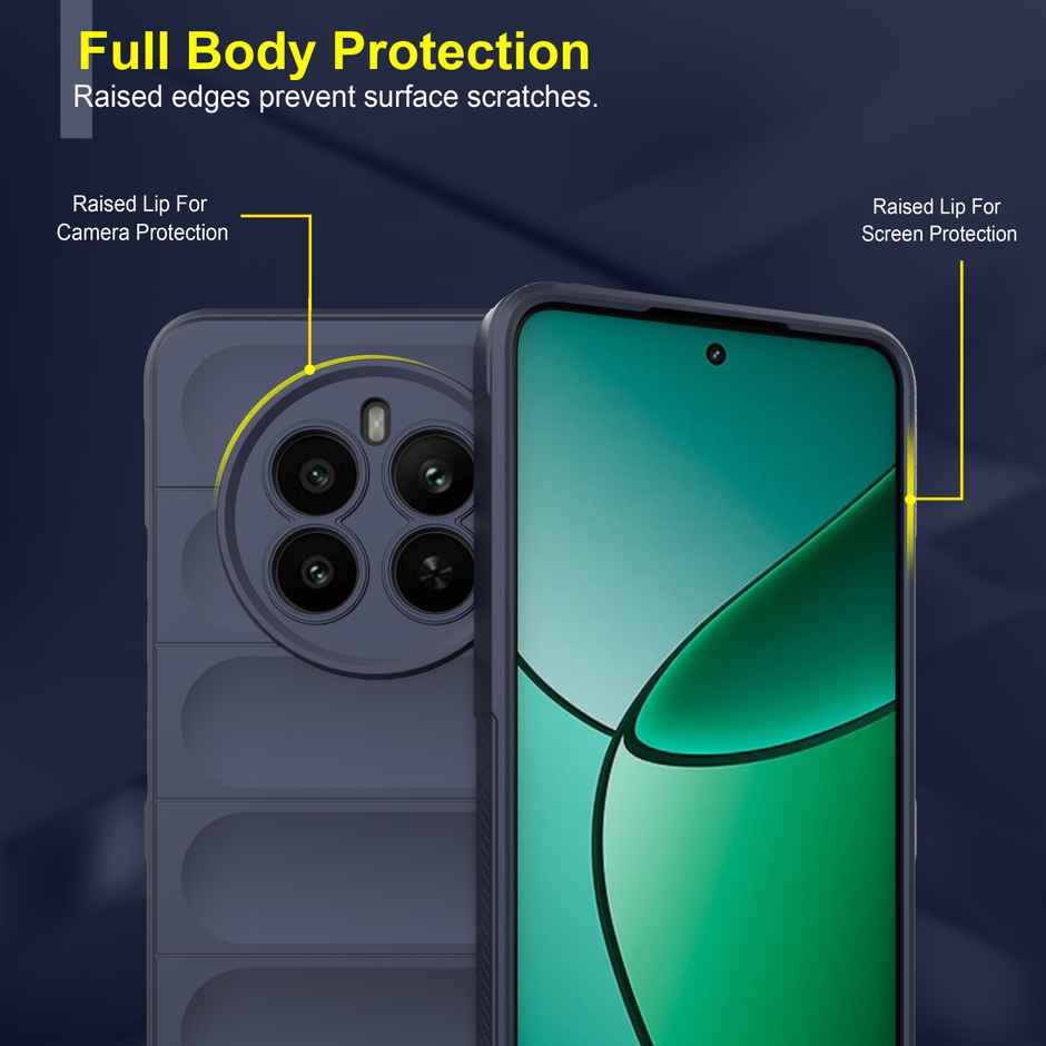 Zapcase Back Cover for Realme P1 5G | Magic-Sapphire