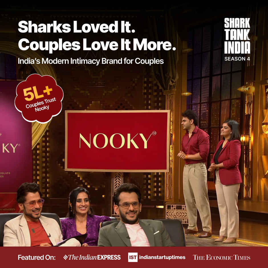 Nooky Crave 2 in 1 Intimacy Kit Silicone Plug and Aphrodisiac Chocolate