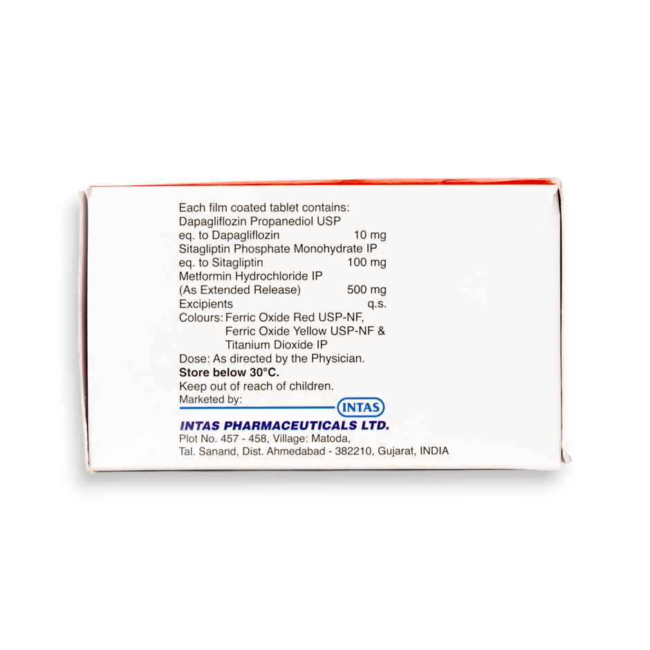 Dapavel Trio 500 Tablet ER