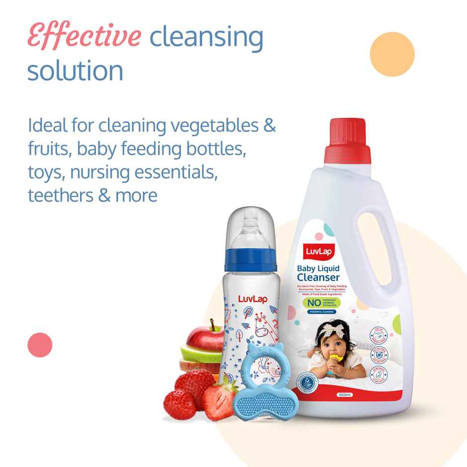 Luvlap Baby Liquid Cleanser