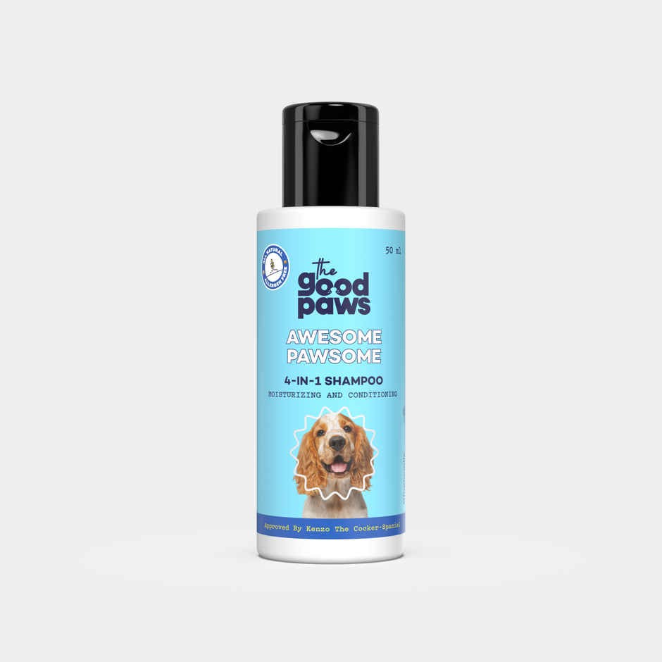 Good Paws Awesome Pawsome 4 In 1 Dog Shampoo Moisturizing And Conditioning