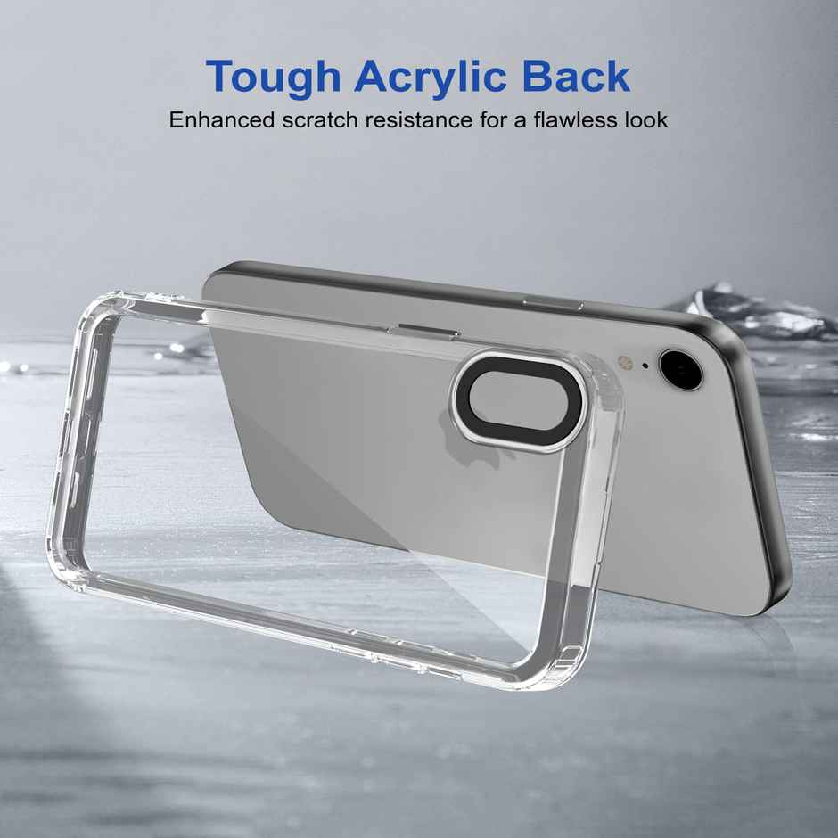 Zapcase Back Cover for Apple iPhone XR | Space-Clear