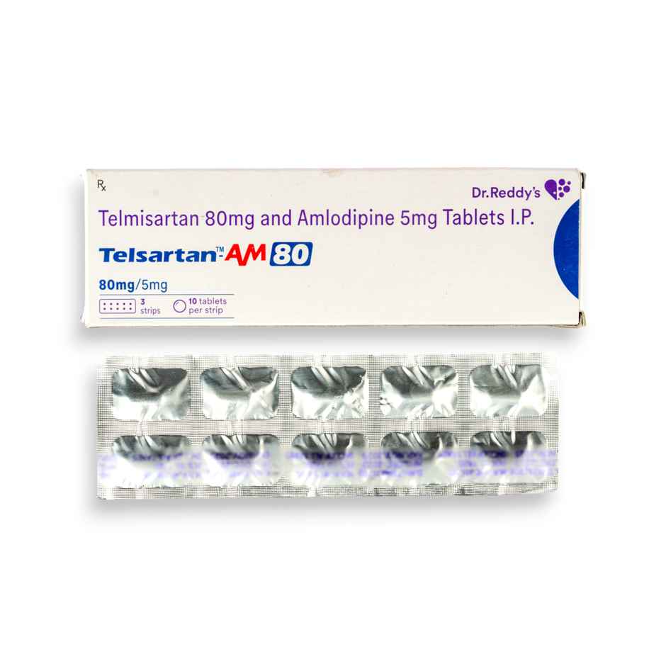 Telsartan-AM 80 Tablet