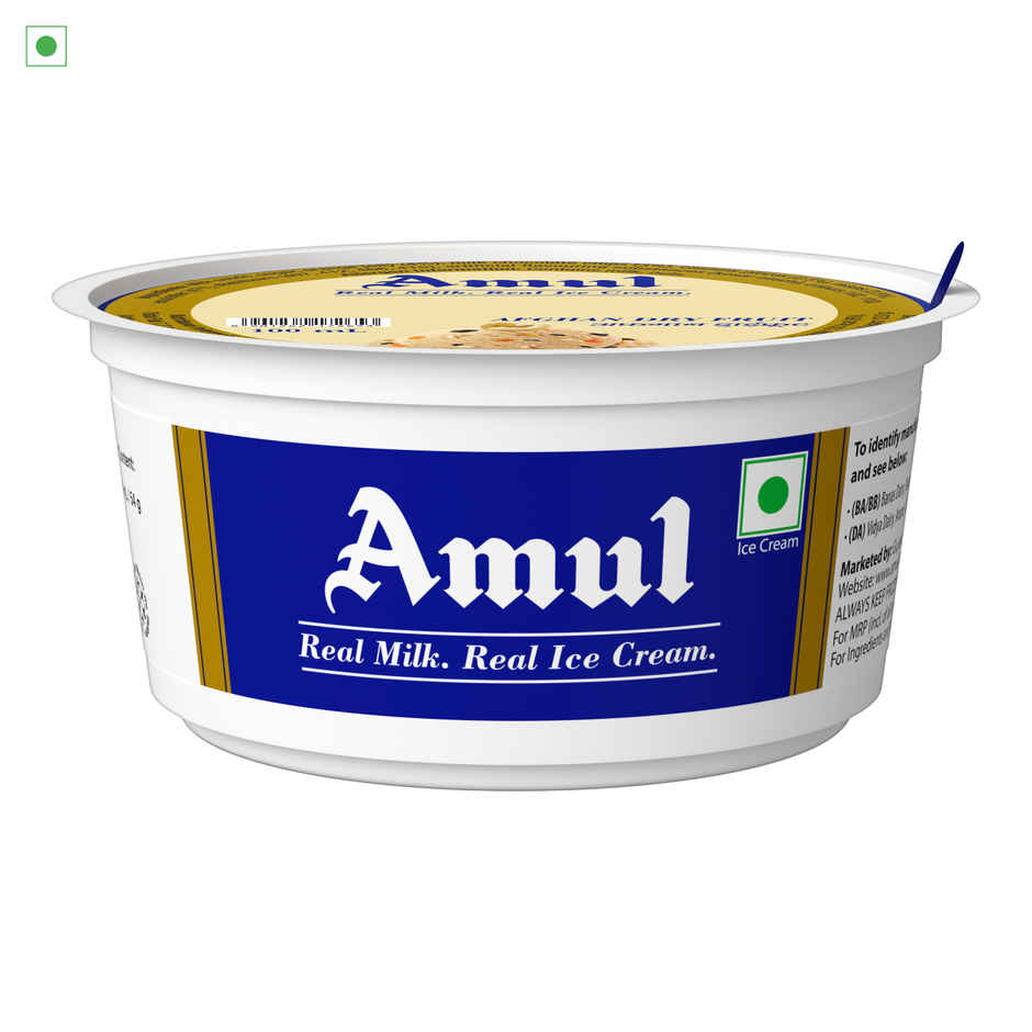 Amul Afghan Dry Fruit Ice Cream Cup