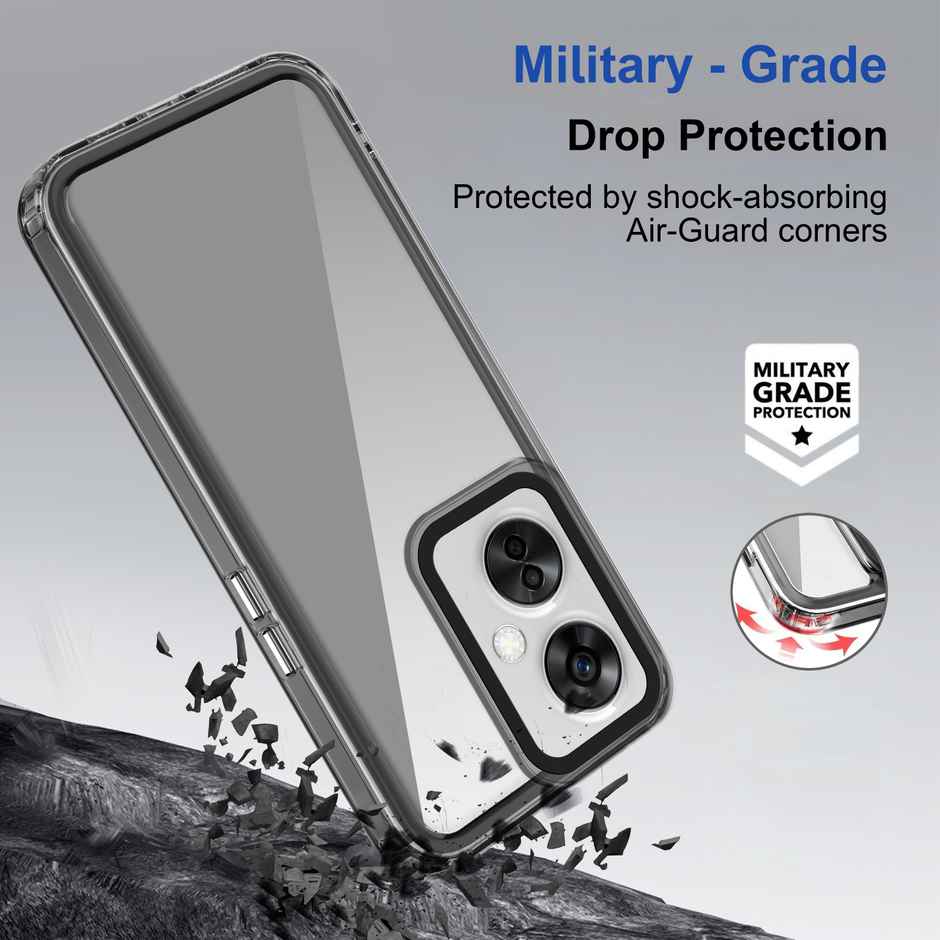 Zapcase Back Cover For Oneplus Nord Ce 3 Lite 5G (Space-Black)