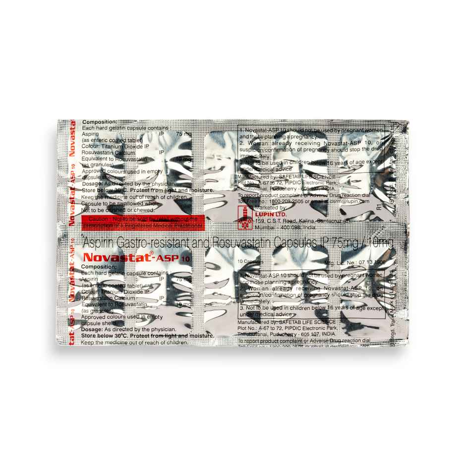 Novastat-ASP 10 Capsule