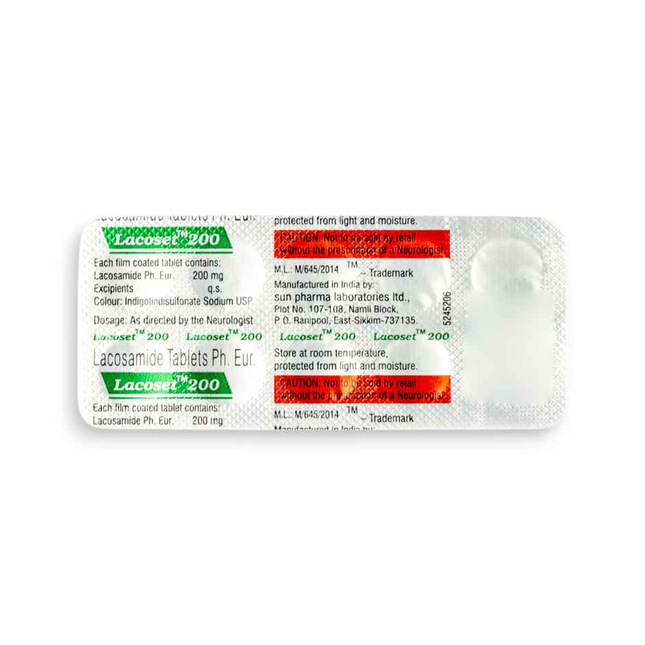 Lacoset 200 Tablet