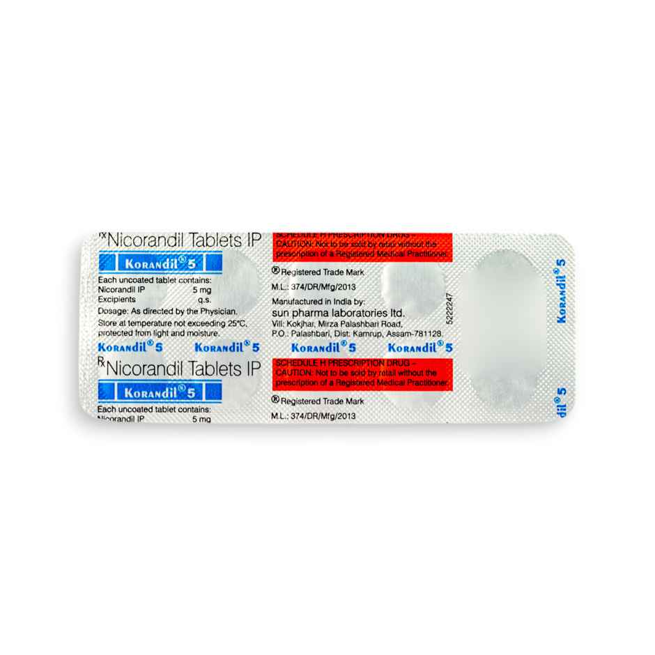 Korandil 5 Tablet