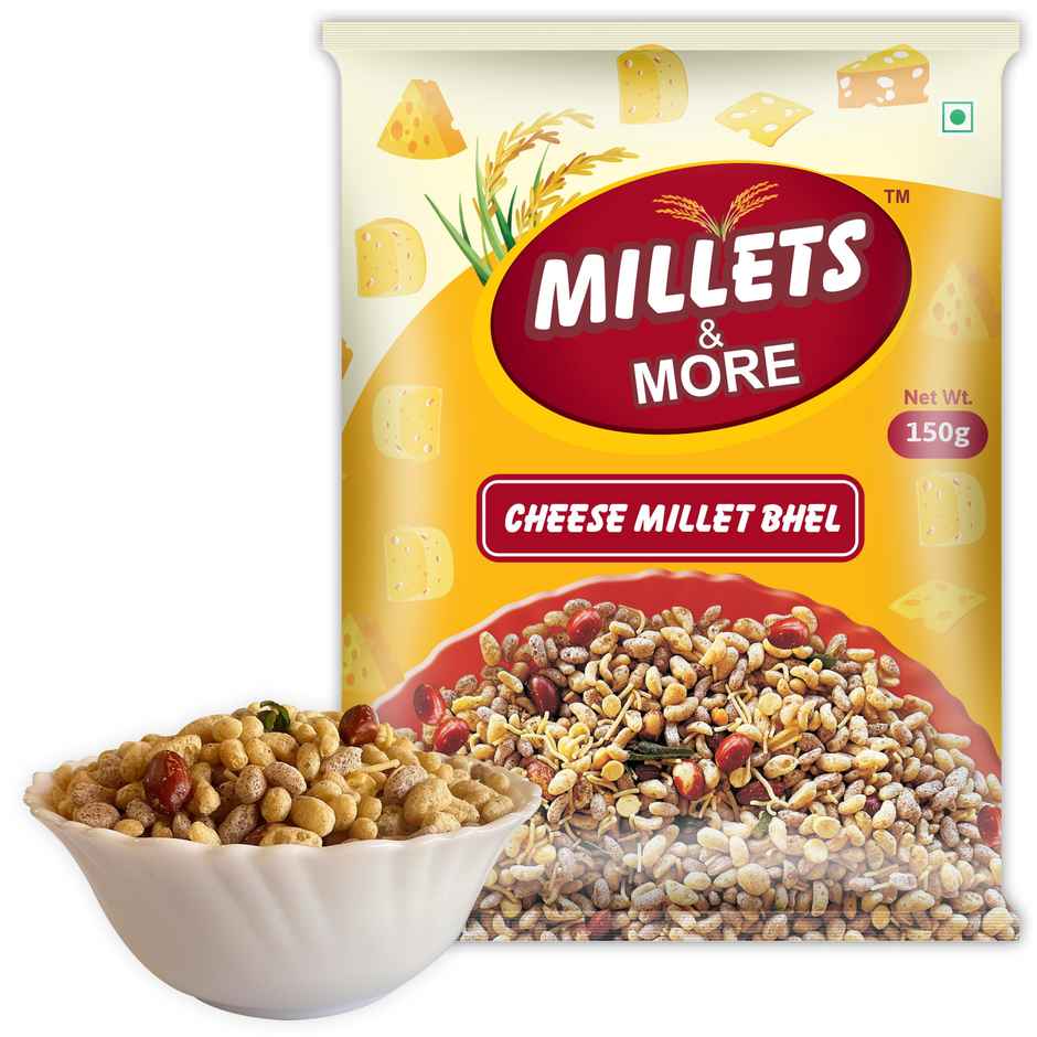 MILLETS & MORE Cheese Millet Bhel