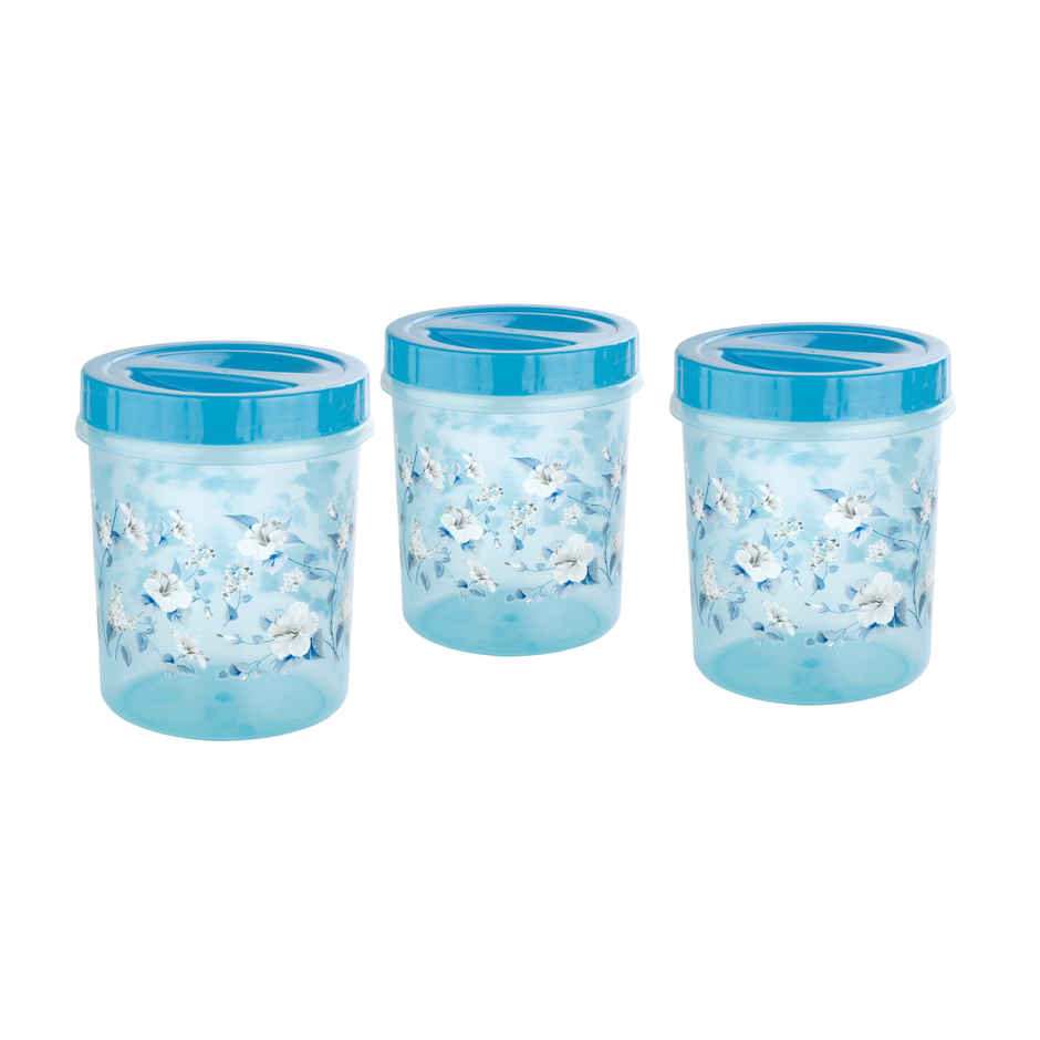 Joyo Spacio Storage Container 1500 ml - Assorted Colours (Set Of 3)