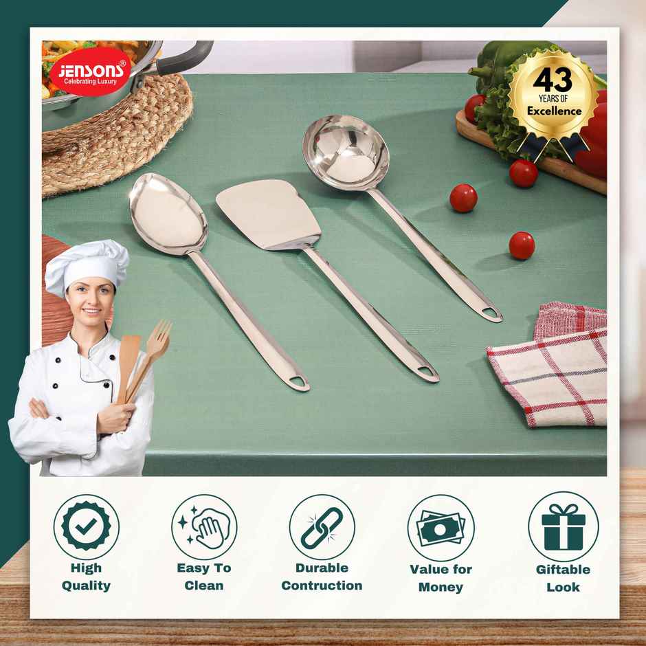 Jensons Ss 3 Pcs Kitchen Tool