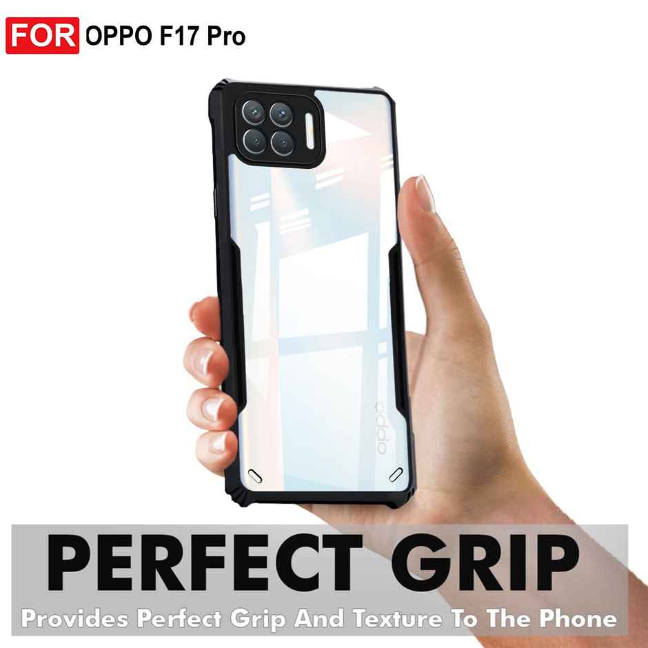 Zapcase Back Cover for OPPO F17 Pro | Matte-Black