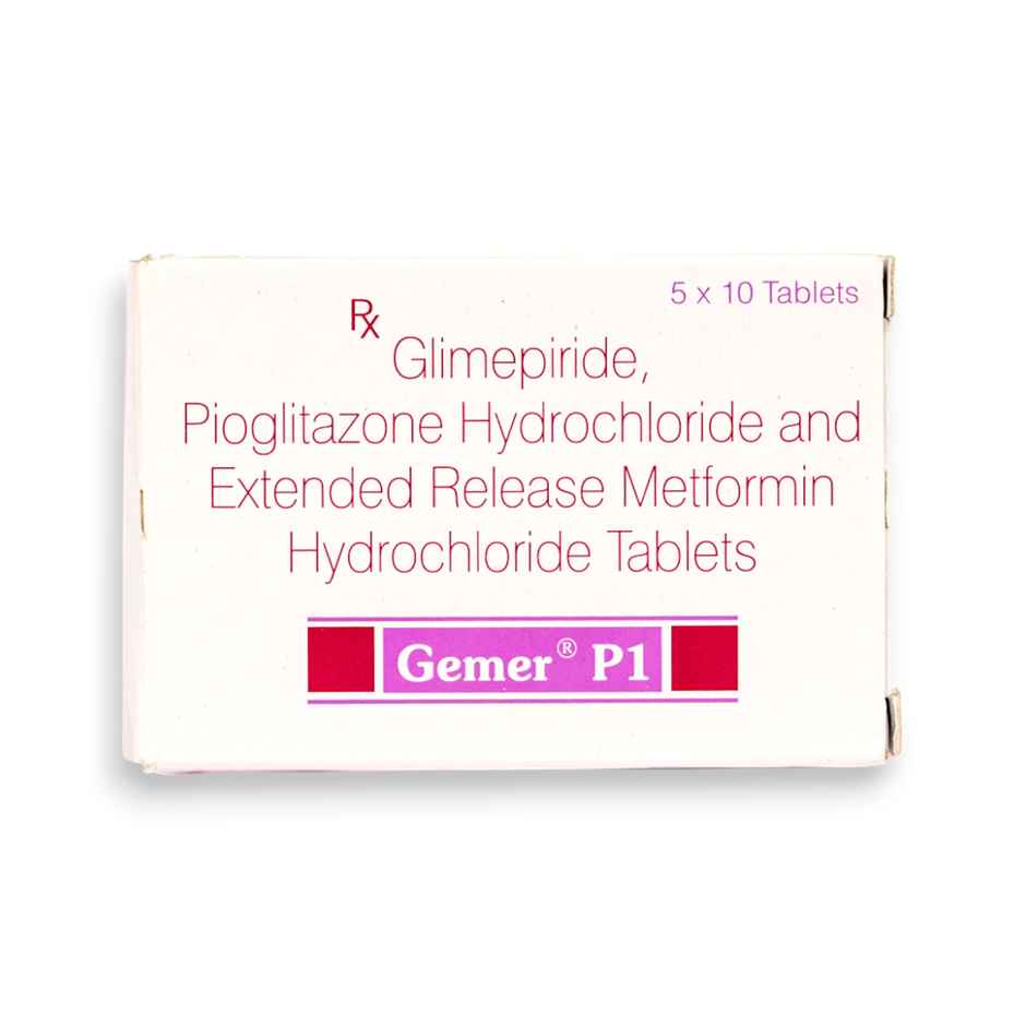 Gemer P 1 Tablet ER