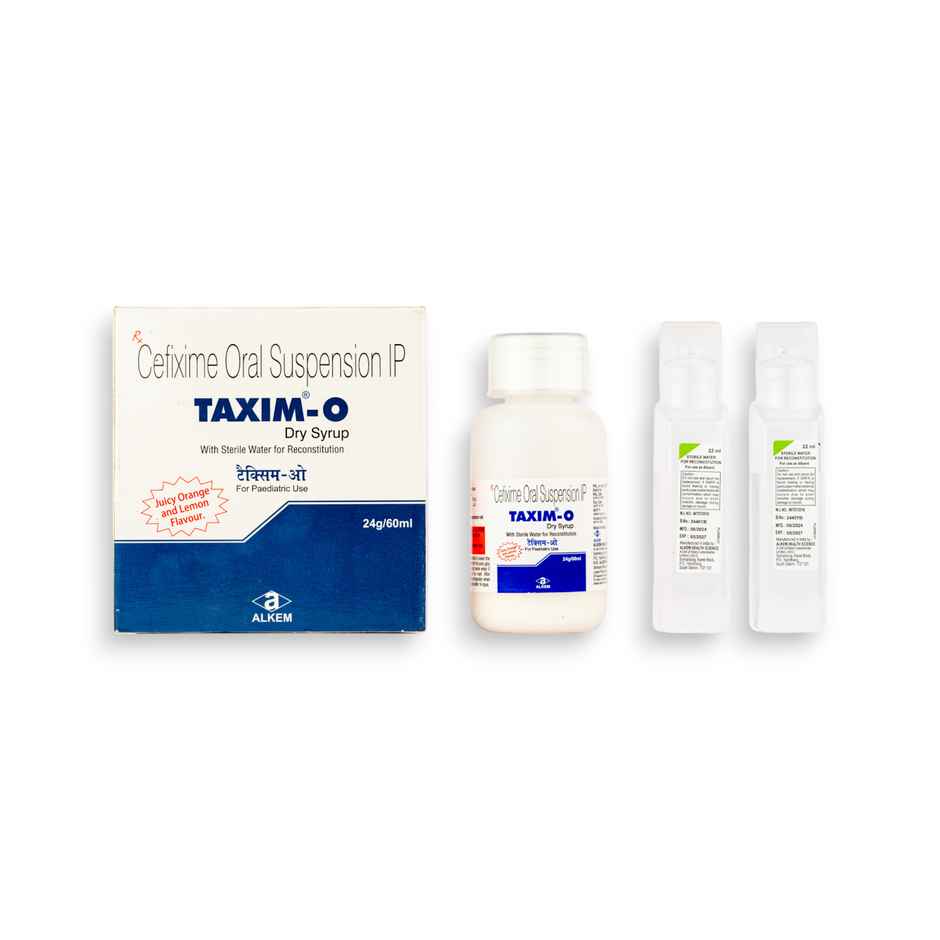 Taxim-O Juicy Orange and Lemon Flavour Dry Syrup