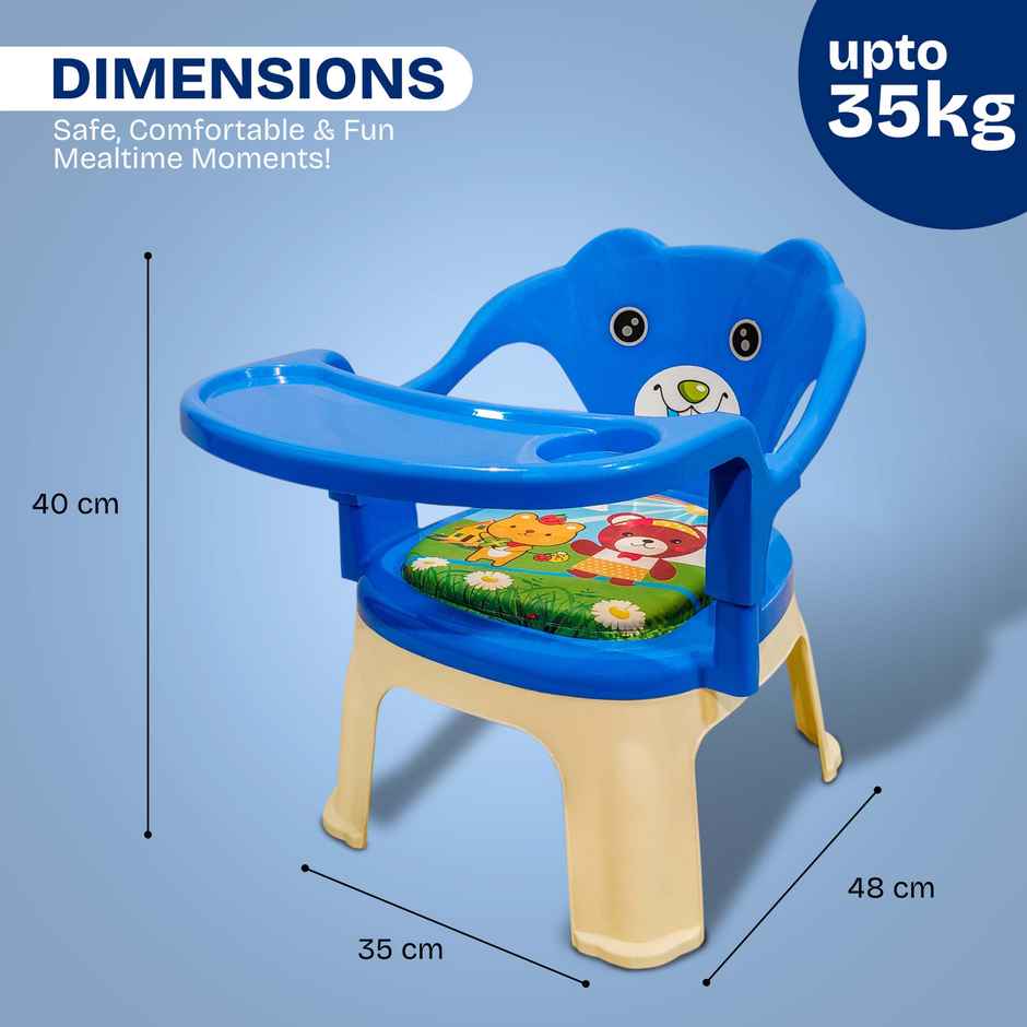 Kidsmate Baby Chair for Feeding & Activity | Blue