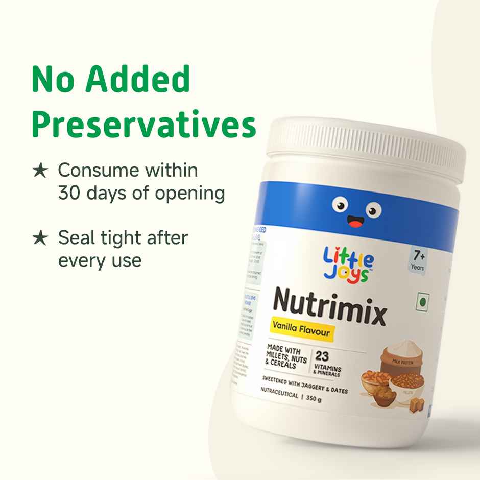 Little Joys Nutrimix For Kids 7-12 Years | Vanilla Flavour