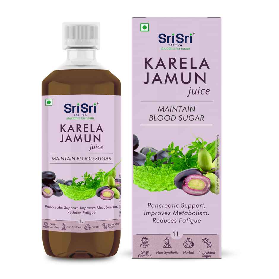 Sri Tattva Karela Jamun Juice - Maintain Blood Sugar
