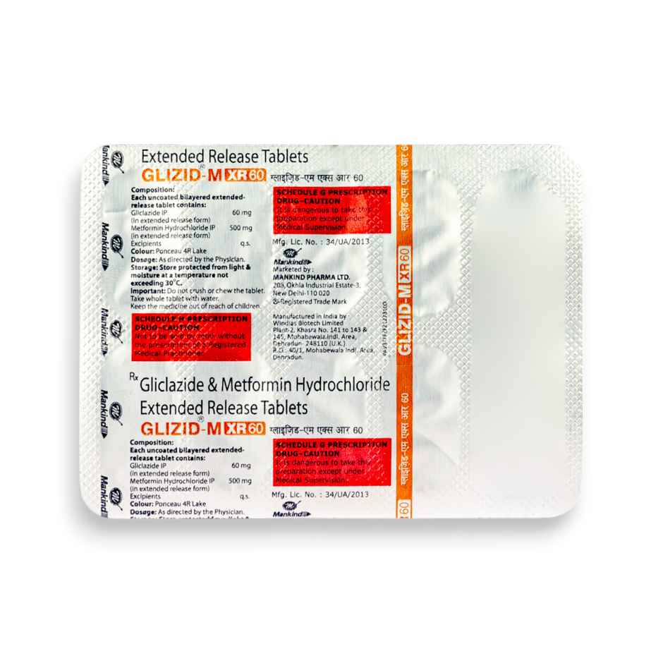 Glizid-M XR 60 Tablet