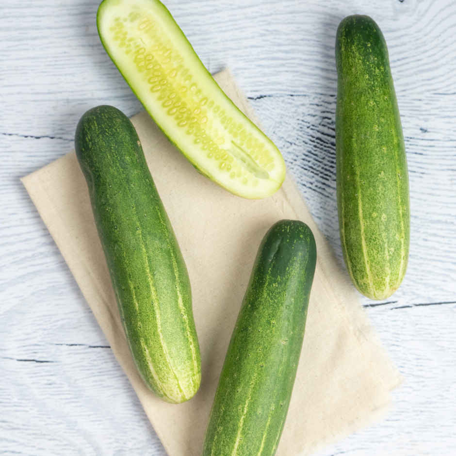 Amul Butter - Pasteurised (School Pack)(1pc) & Cucumber Green(1pc) Combo