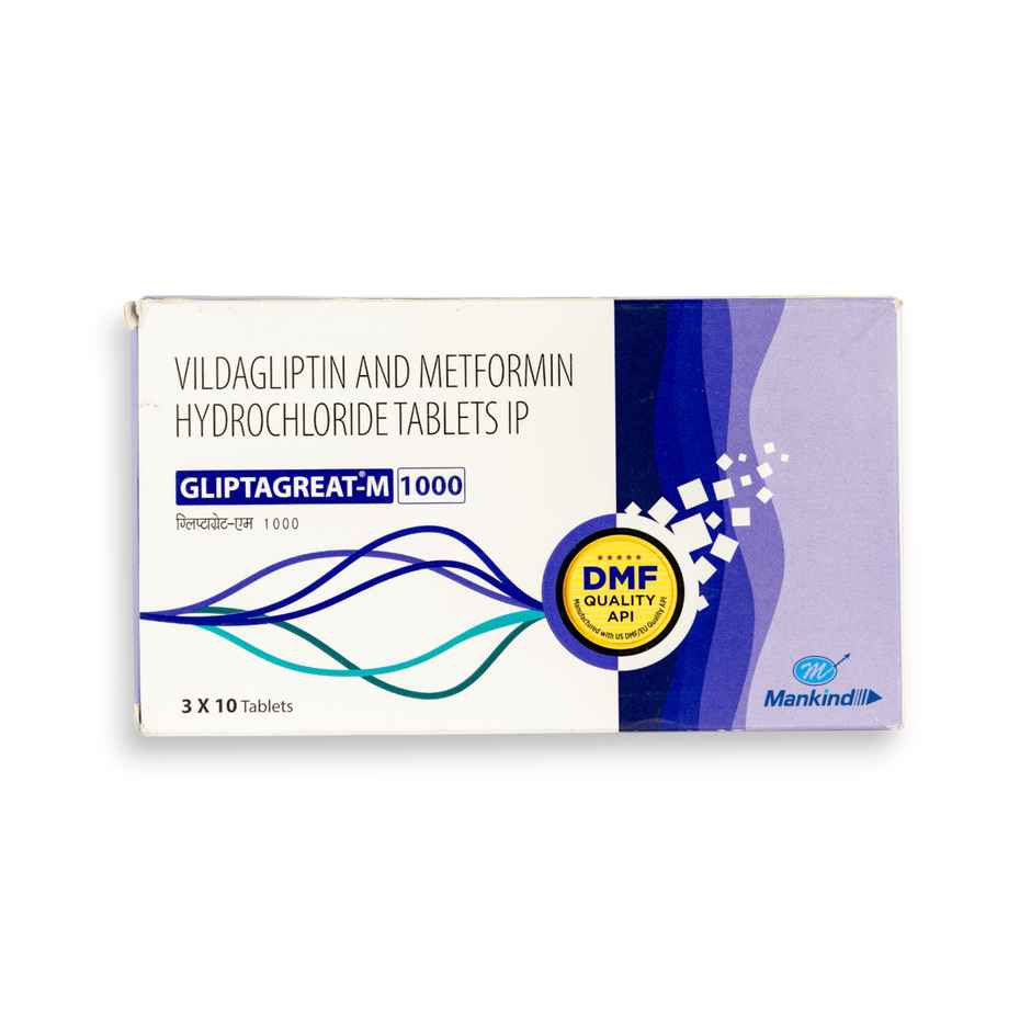 Gliptagreat-M 1000 Tablet