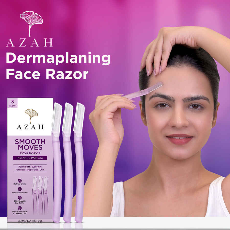 Azah Dermaplaning Reusable Face Razor for Women