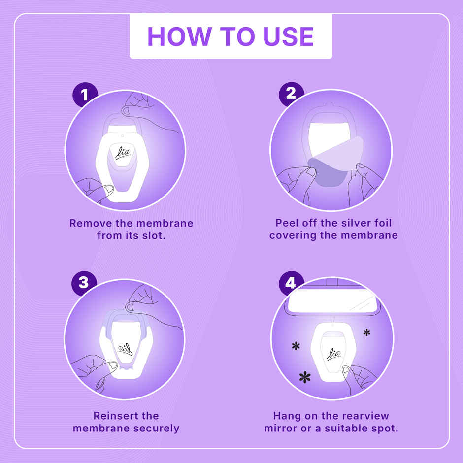 Lia Aroma Tag Lavender Mist | From House of Cycle