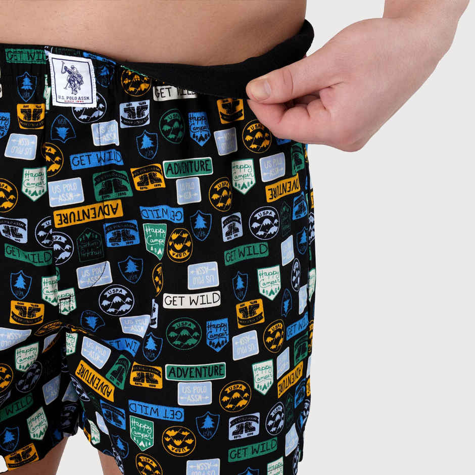 U.S. Polo Assn. | Boxers Pack of 1 | M | Boxers | I657 | Black