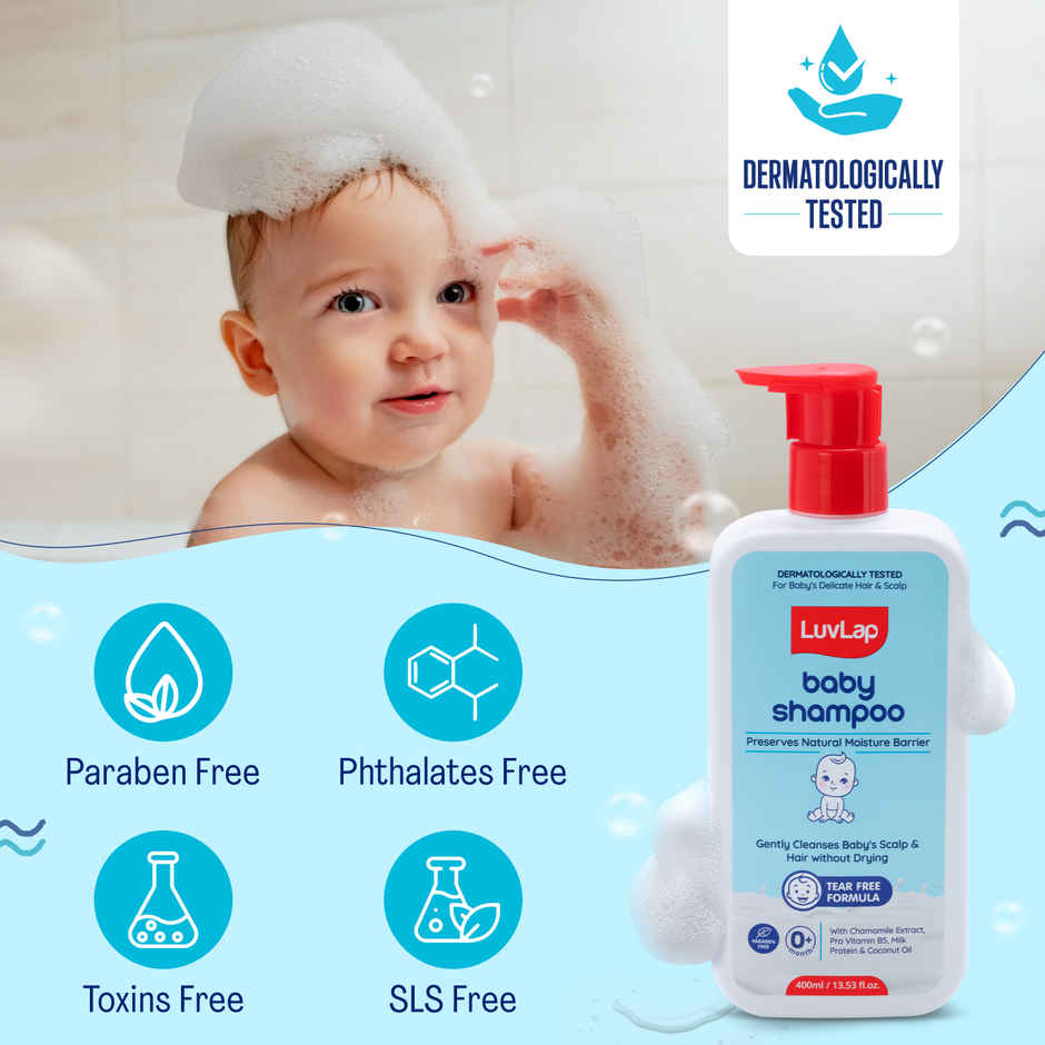 LuvLap Baby Shampoo