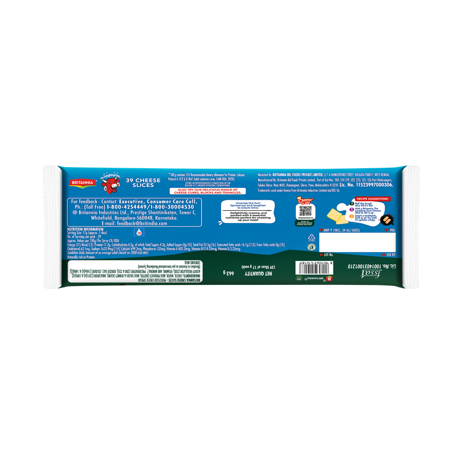 Britannia Cheese Slice