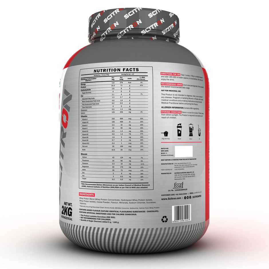 Scitron Advance Whey Protein Milk Chocolate
