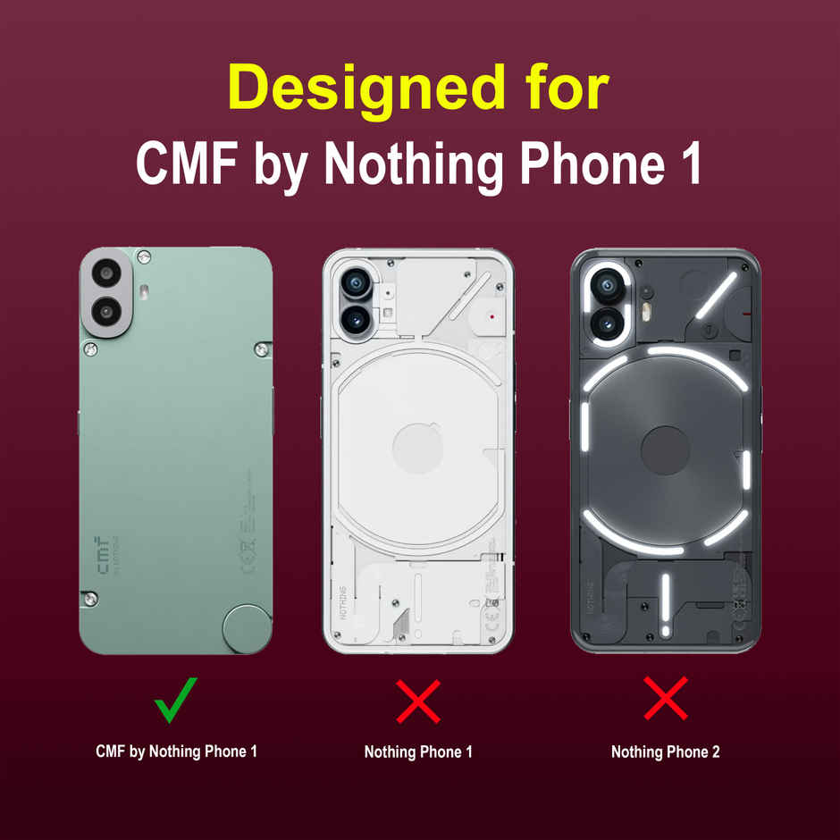 Zapcase Back Cover for CMF by Nothing Phone 1 | Magic-Plum