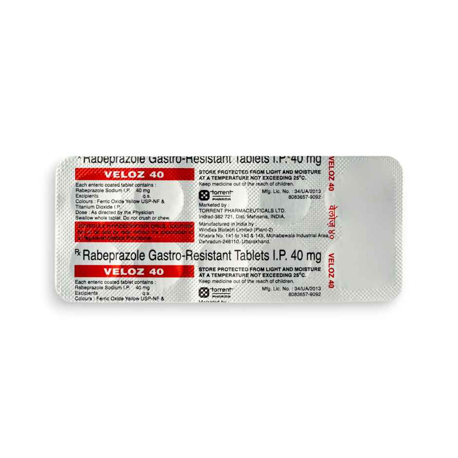 Veloz 40 Tablet