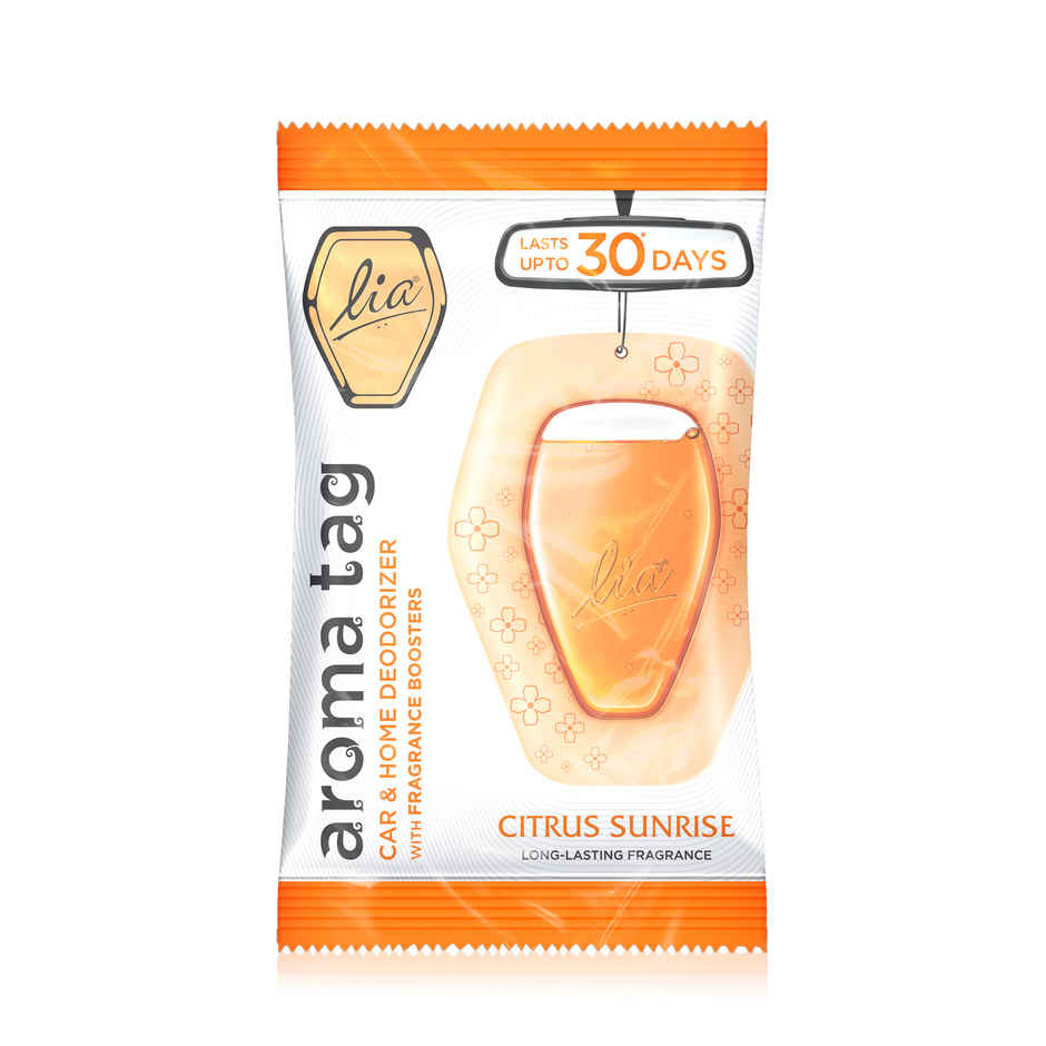 Lia Aroma Tag Citrus Sunrise | From House of Cycle