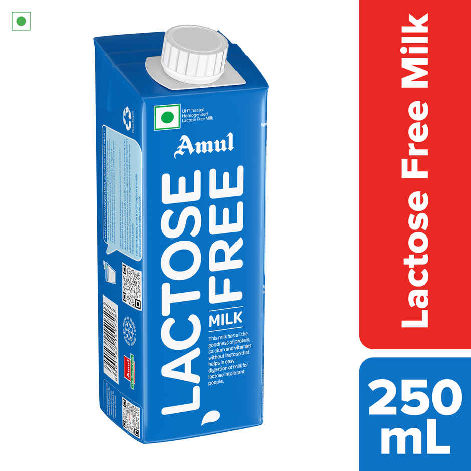 Amul Lactose Free Milk (Tetra Pack)