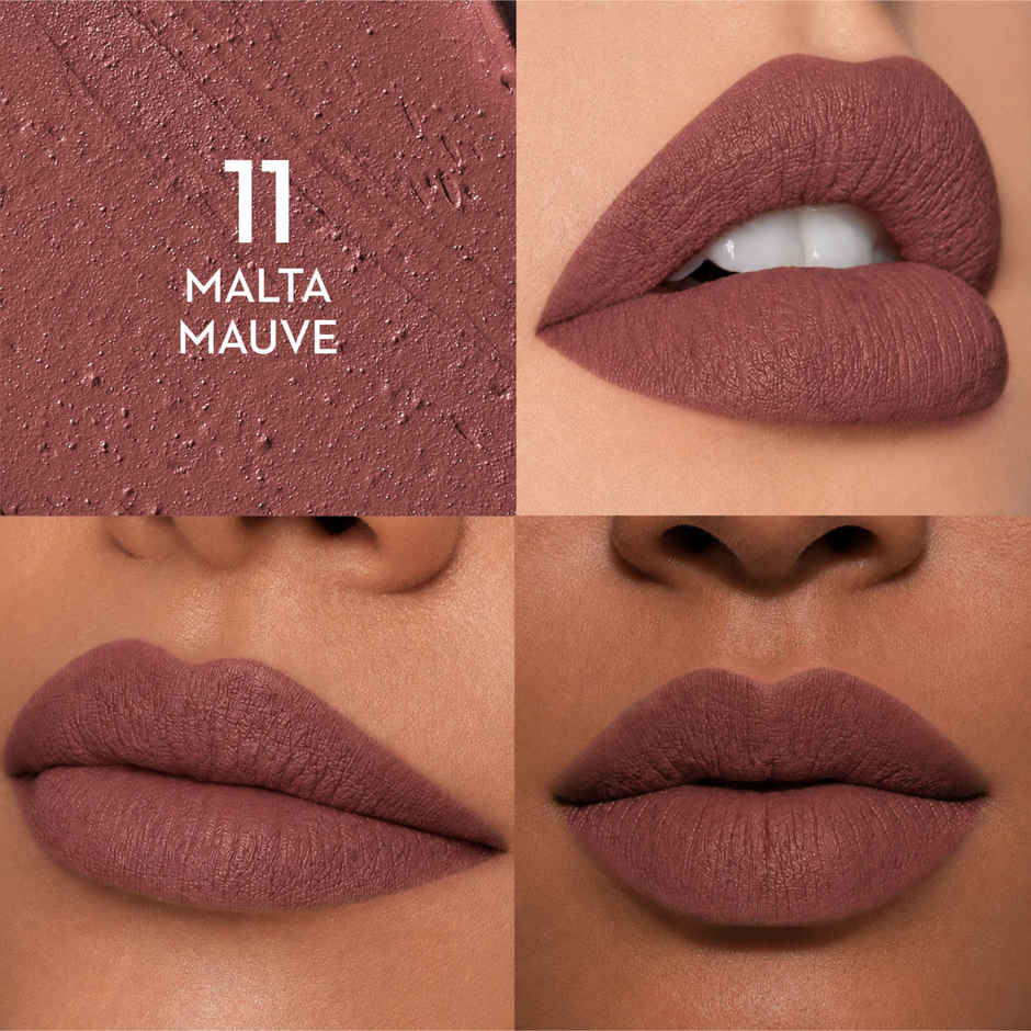SUGAR Cosmetics Glide Peptide Serum Lipstick | 11 Malta Mauve