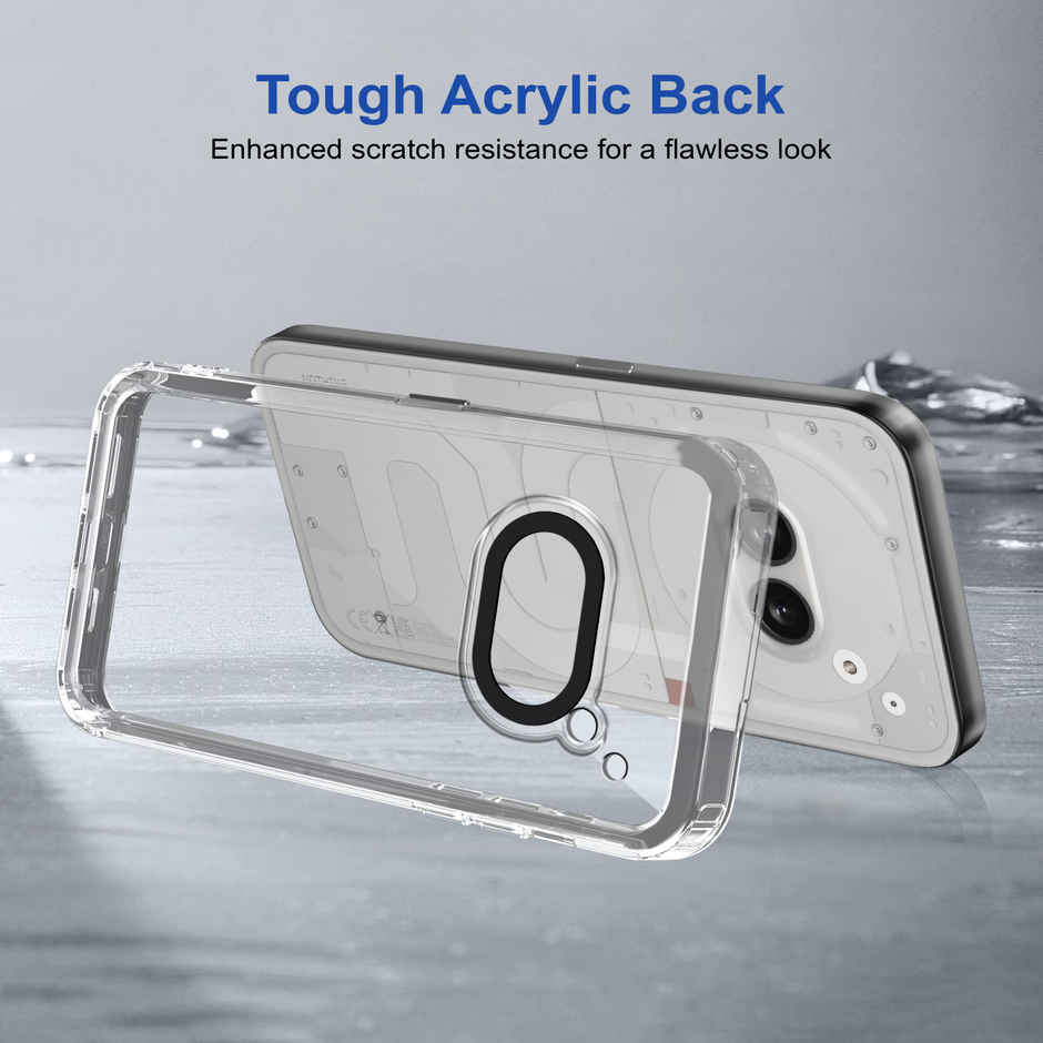 Zapcase Back Cover for Nothing Phone 2A 5G | Space-Clear